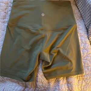 Lululemon align biker shorts 6” size 6.